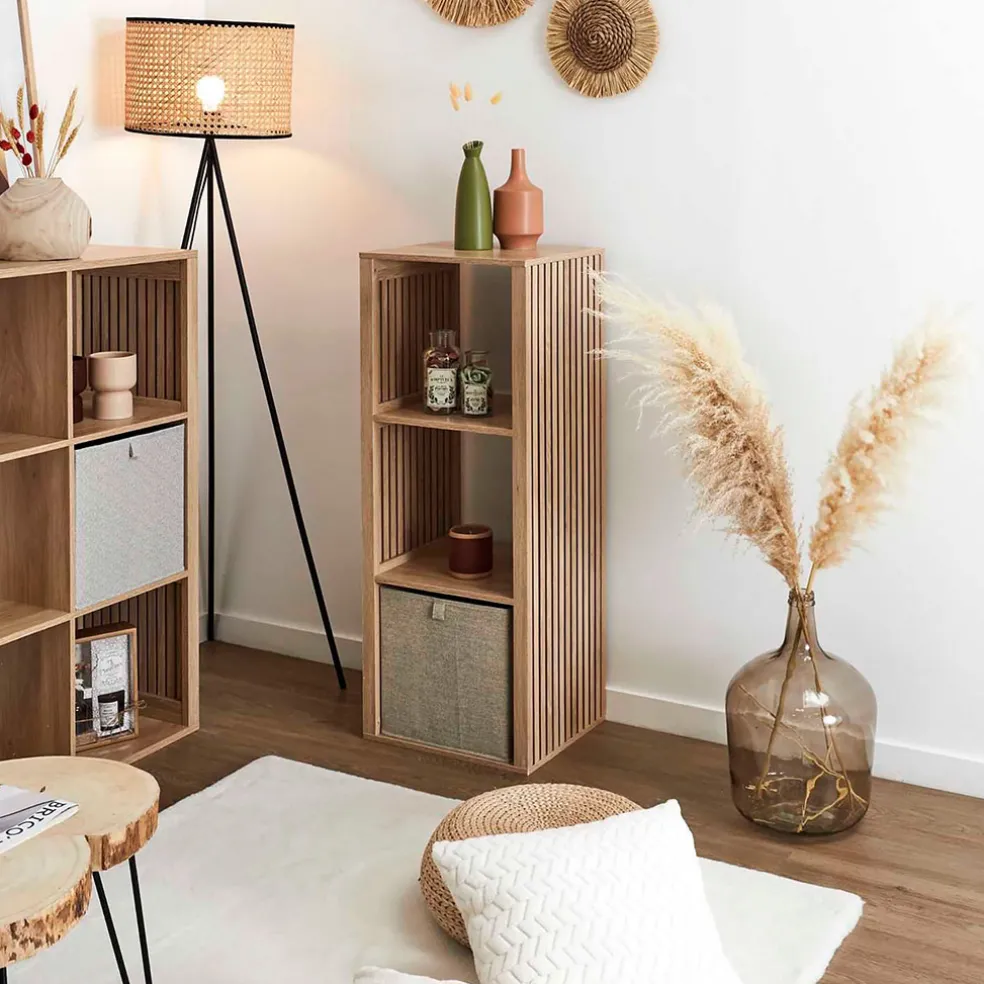 Etagères modulables 3 cases H99cm - Kara