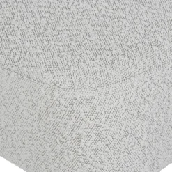 Fauteuil bouclette blanc - Eleonor