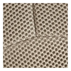 Fauteuil pivotant en tissu 3d sable - Somio