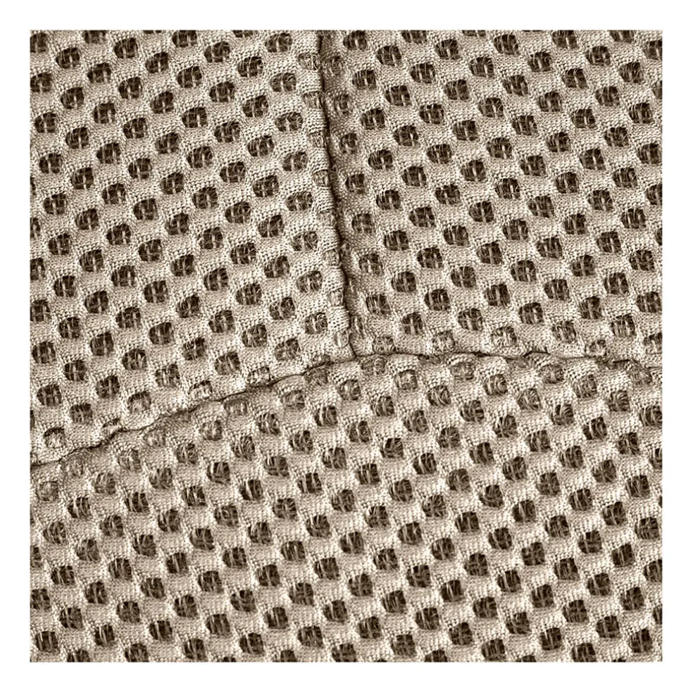 Fauteuil pivotant en tissu 3d sable - Somio