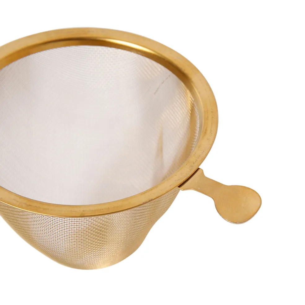 Filtre universel en inox doré - solor