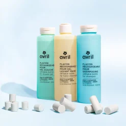 Flacon rechargeable pour shampooing 350ml