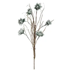 Fleur ramia vert d'eau h90cm eva+fil de fer