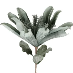 Fleur tubai vert d'eau h97cm eva+fil de fer