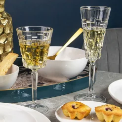 Flute à champagne en cristallin 19cl - Etna