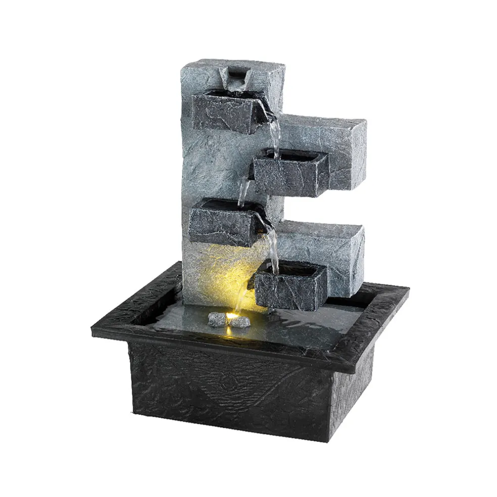 Fontaine d'extérieur 5 niveaux h27cm