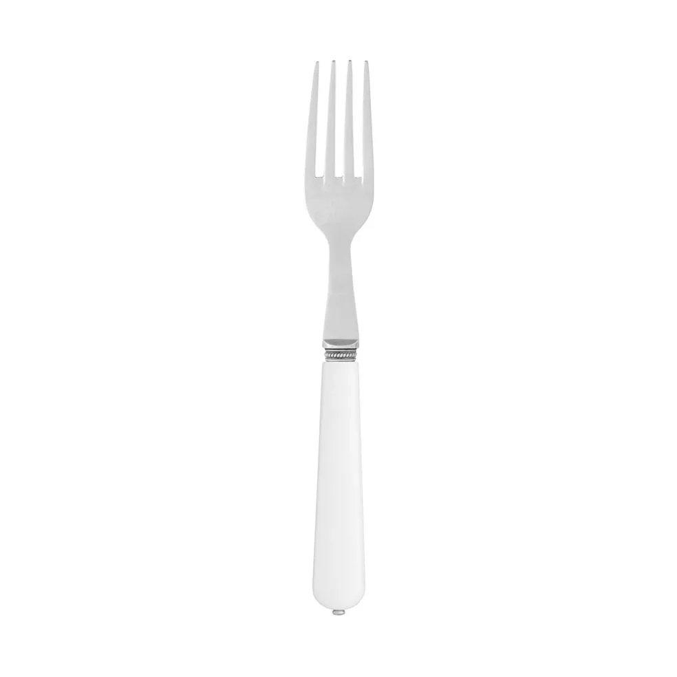 Fourchette en inox blanc - lucie
