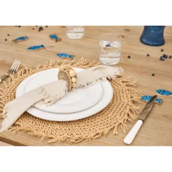 Fourchette en inox blanc - lucie