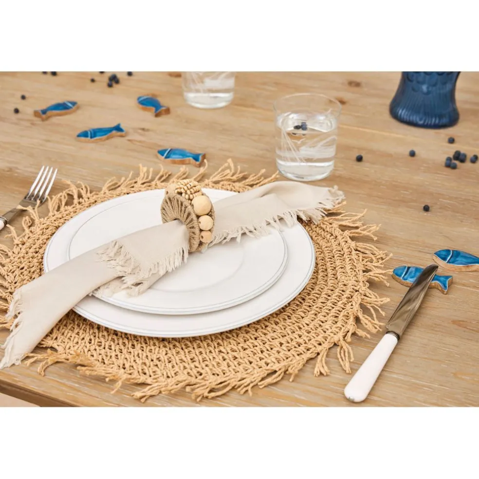 Fourchette en inox blanc - lucie