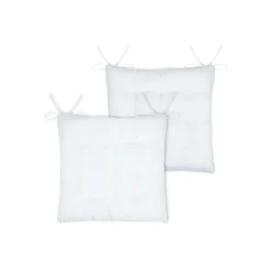 Galette de chaise 40x40x5cm blanc - Asgard