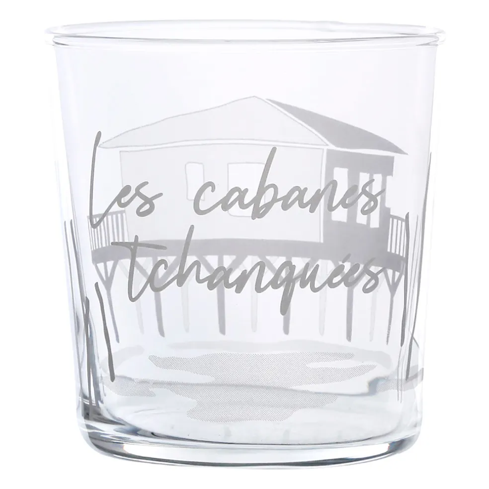 Gobelet cabane bodega blanc 35.5cl en verre