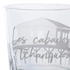 Gobelet cabane bodega blanc 35.5cl en verre