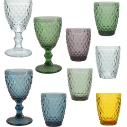 Gobelet en verre ambré 22cl - Diamond