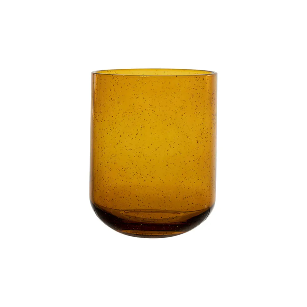 Gobelet en verre ambre 30cl - Pernille
