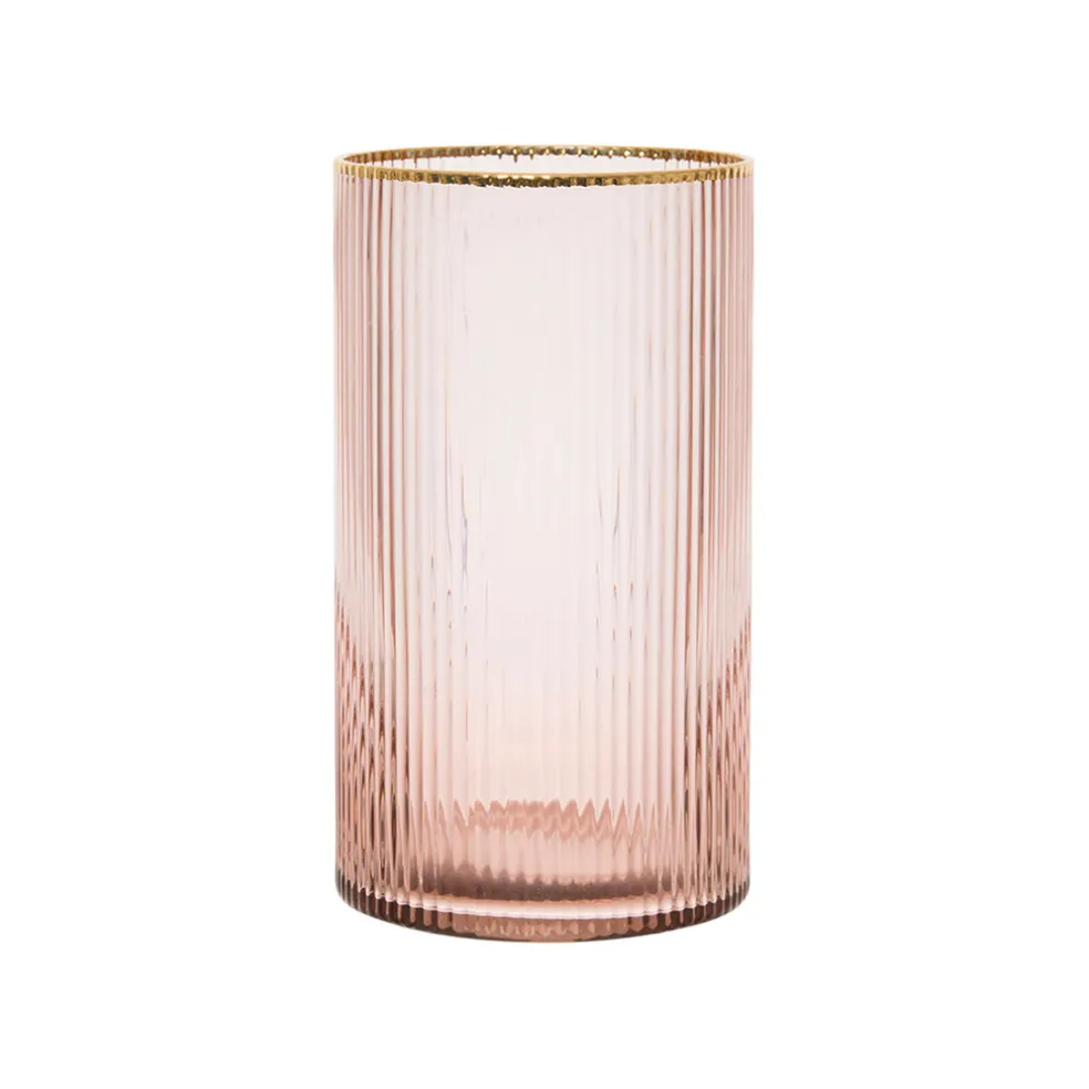 Gobelet en verre figue et doré 55cl - Funny