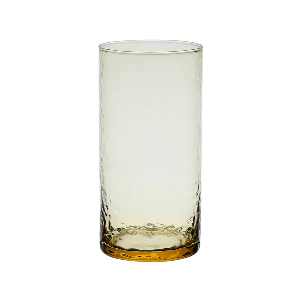 Gobelet en verre jaune 55cl - Aurore