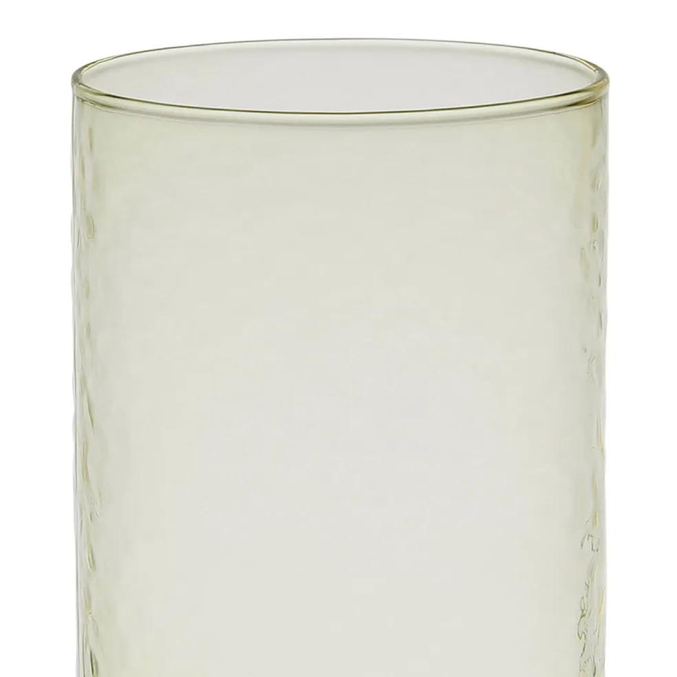 Gobelet en verre jaune 55cl - Aurore