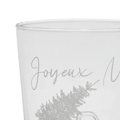 Gobelet en verre Joyeux Noël 35.5cl - Bodega