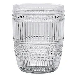 Gobelet en verre transparent 27cl - Strie