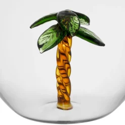Gobelet palmier en verre 60cl - Colorea