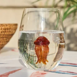 Gobelet poulpe en verre borosilicate 50cl - Océan