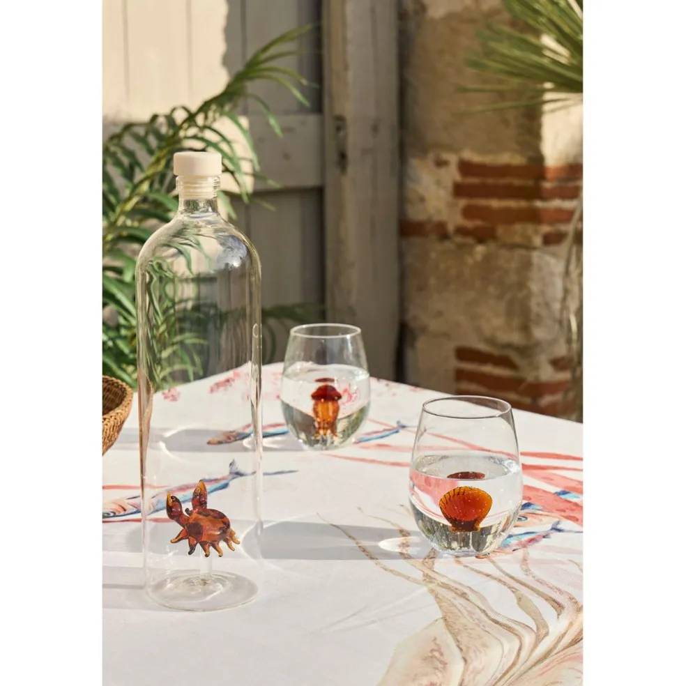 Gobelet poulpe en verre borosilicate 50cl - Océan