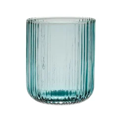 Gobelet strié menthe 35cl en verre - folky