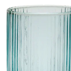Gobelet strié menthe 35cl en verre - folky