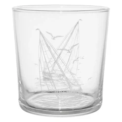 Gobelet voilier en verre blanc 36cl - Bodega