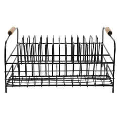 Égouttoir en fer noir 35x34cm