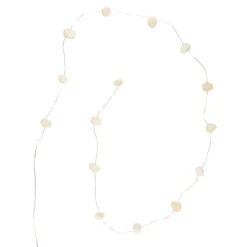 Guirlande avec led coquillage naturel l130cm