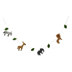 Guirlande murale en feutre multicolore 1.5m - Zawadi