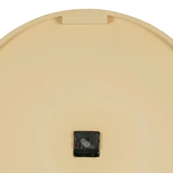 Horloge en bambou naturel et blanc d60cm - Ladret