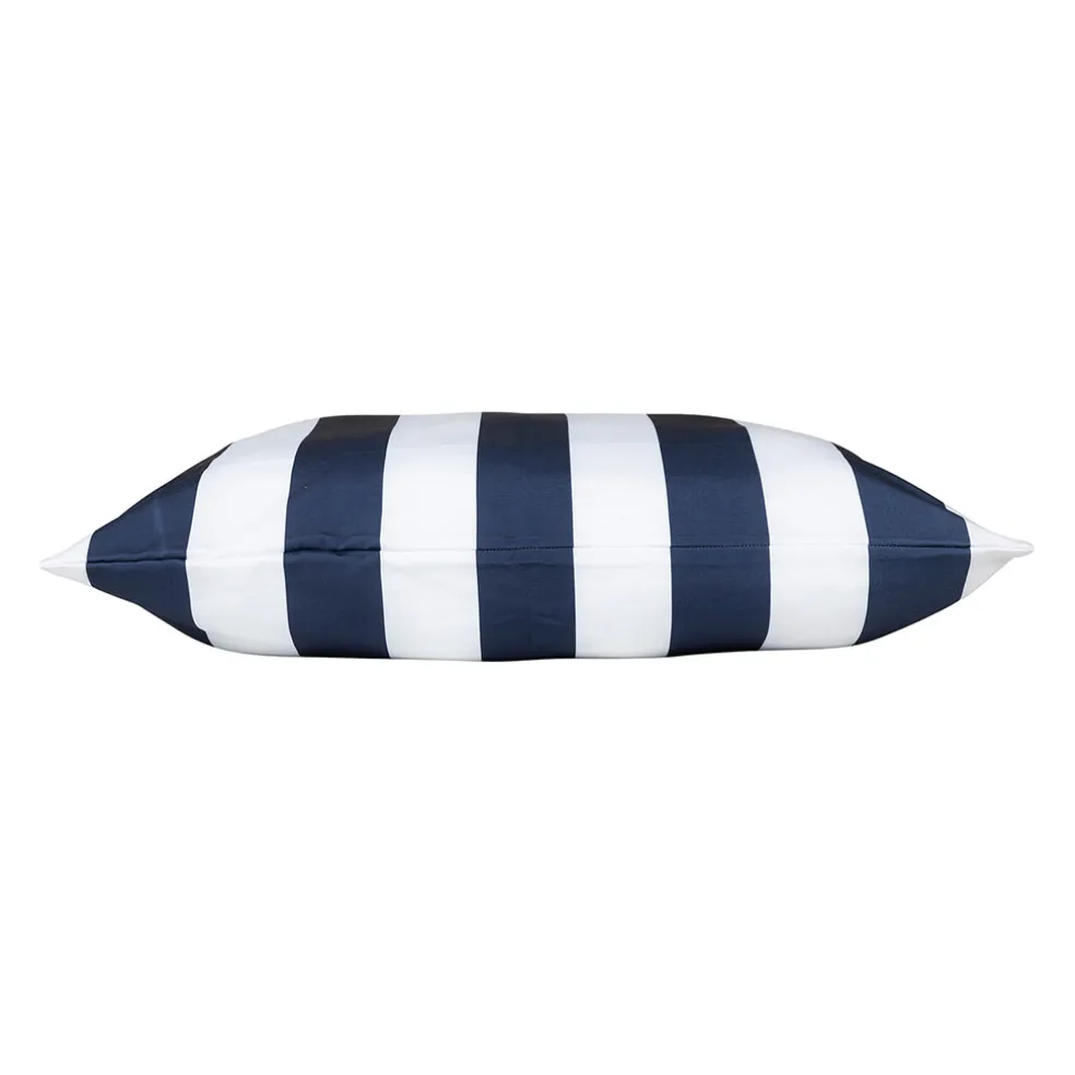 Housse coussin en tissu marine 80x80cm - Riviera