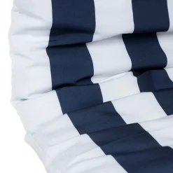 Housse de bain de soleil en tissu marine 70x190cm - Riviera