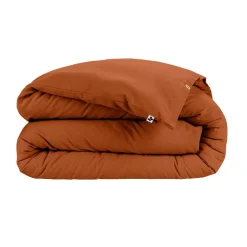 Housse de couette en flanelle tomette 240x220cm - Candice