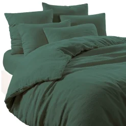 Housse de couette en lin et coton pigeon 260x240cm - Limy