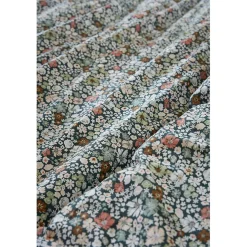 Housse de couette 240x220 cm et 2 taies d'oreiller 60x60cm en coton imprimé fleurs - Malia