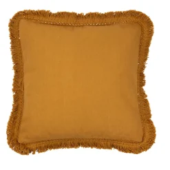 Housse de coussin amerida Moutarde en Coton