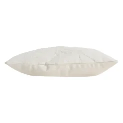 Housse de coussin dune blanc cassé 45x45cm coton
