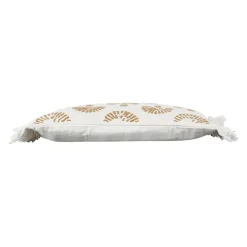 Housse de coussin en coton beige 50x30cm - Jaklel