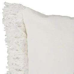 Housse de coussin en coton cauri bleu marine 50x30cm - Bord De Mer