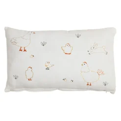 Housse de coussin en coton 50x30cm - La Ferme