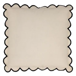 Housse de coussin en coton écru 45x45cm - Nomadea