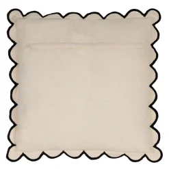 Housse de coussin en coton écru 45x45cm - Nomadea