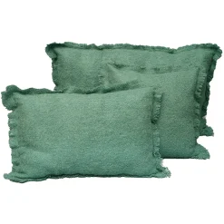 Housse de coussin en laine sauge 50x80cm - Aspen