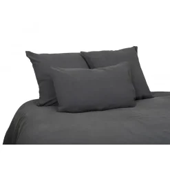 Housse de coussin en lin granit 55x110cm - Viti