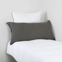 Housse de coussin en lin granit 55x110cm - Viti