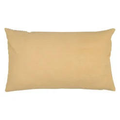 Housse de coussin en velours côtelé ivoire 50x30cm - Klosen