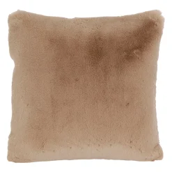 Housse de coussin taupe 45x45cm - Adalie